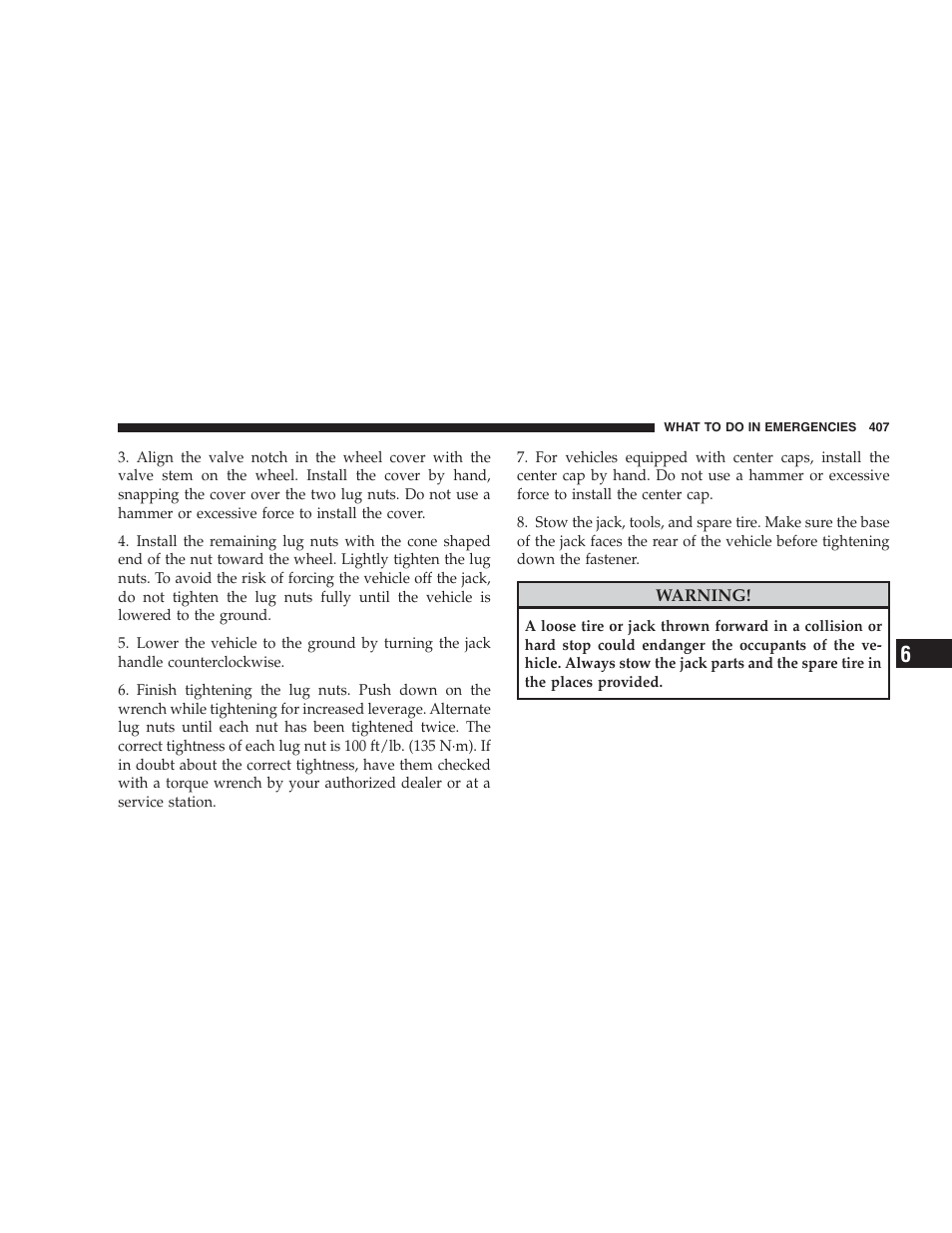 Chrysler 2009 300 - Owner Manual User Manual | Page 409 / 526