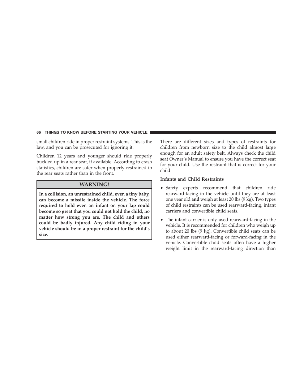 Chrysler 2009 300 - Owner Manual User Manual | Page 68 / 526