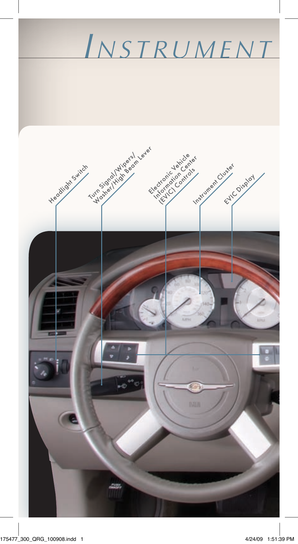 A n e l | Chrysler 2009 300 - Quick Reference Guide User Manual | Page 2 / 12