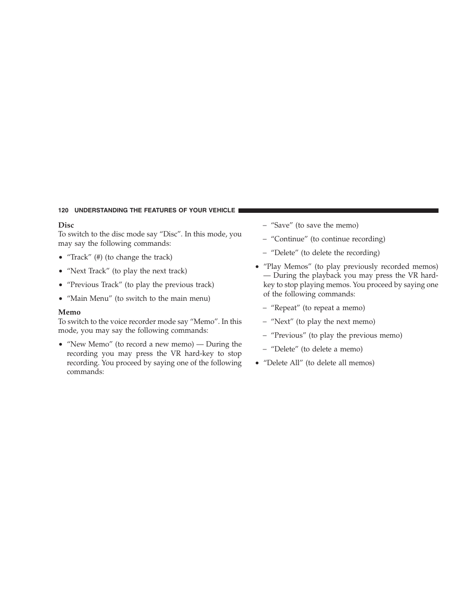 Chrysler 2009 300 SRT User Manual | Page 122 / 493