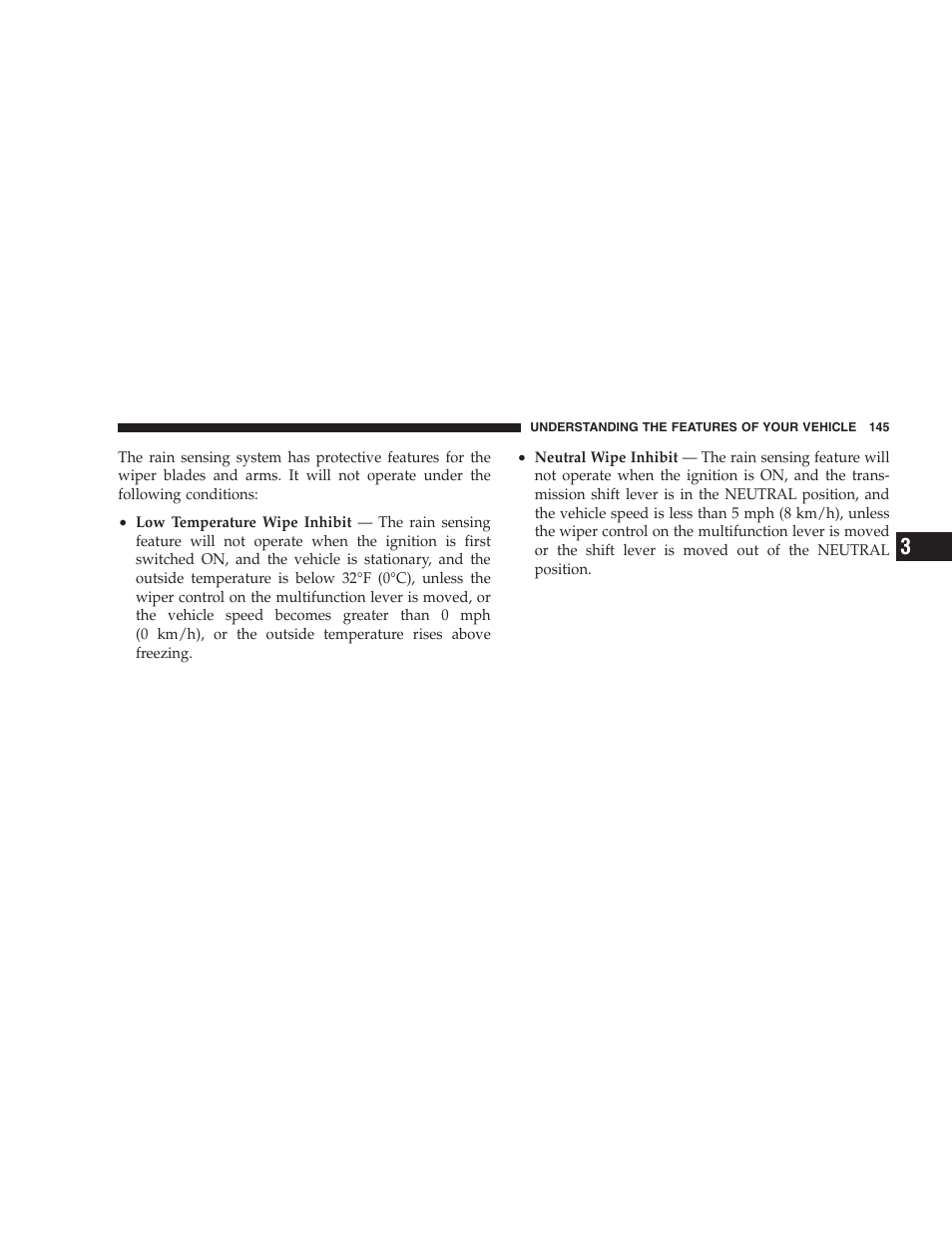 Chrysler 2009 300 SRT User Manual | Page 147 / 493