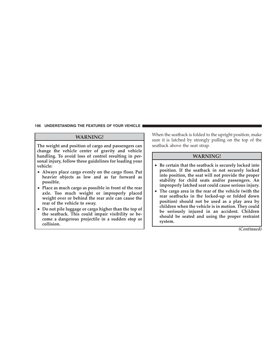 Chrysler 2009 300 SRT User Manual | Page 198 / 493