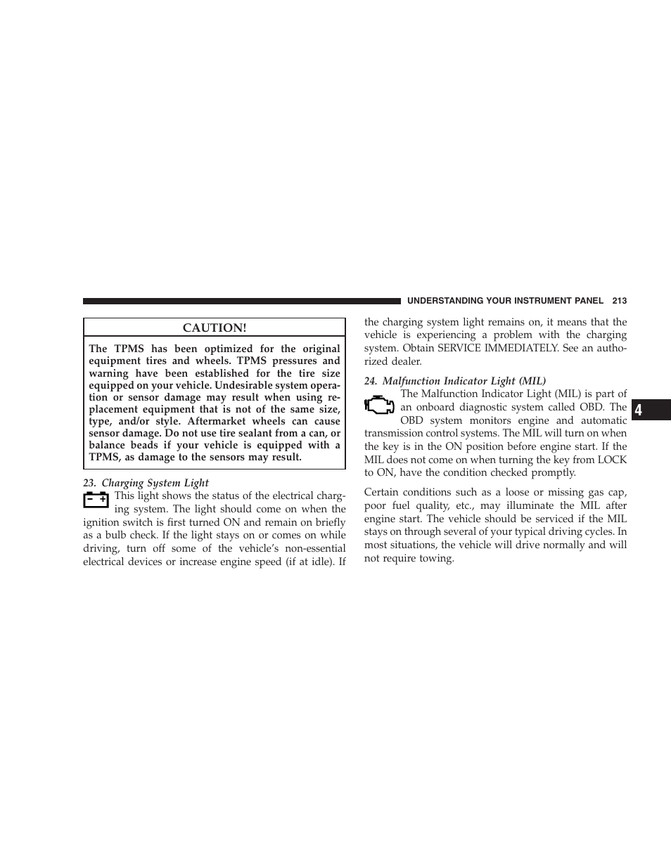 Chrysler 2009 300 SRT User Manual | Page 215 / 493