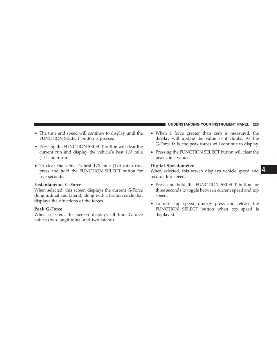 Chrysler 2009 300 SRT User Manual | Page 227 / 493