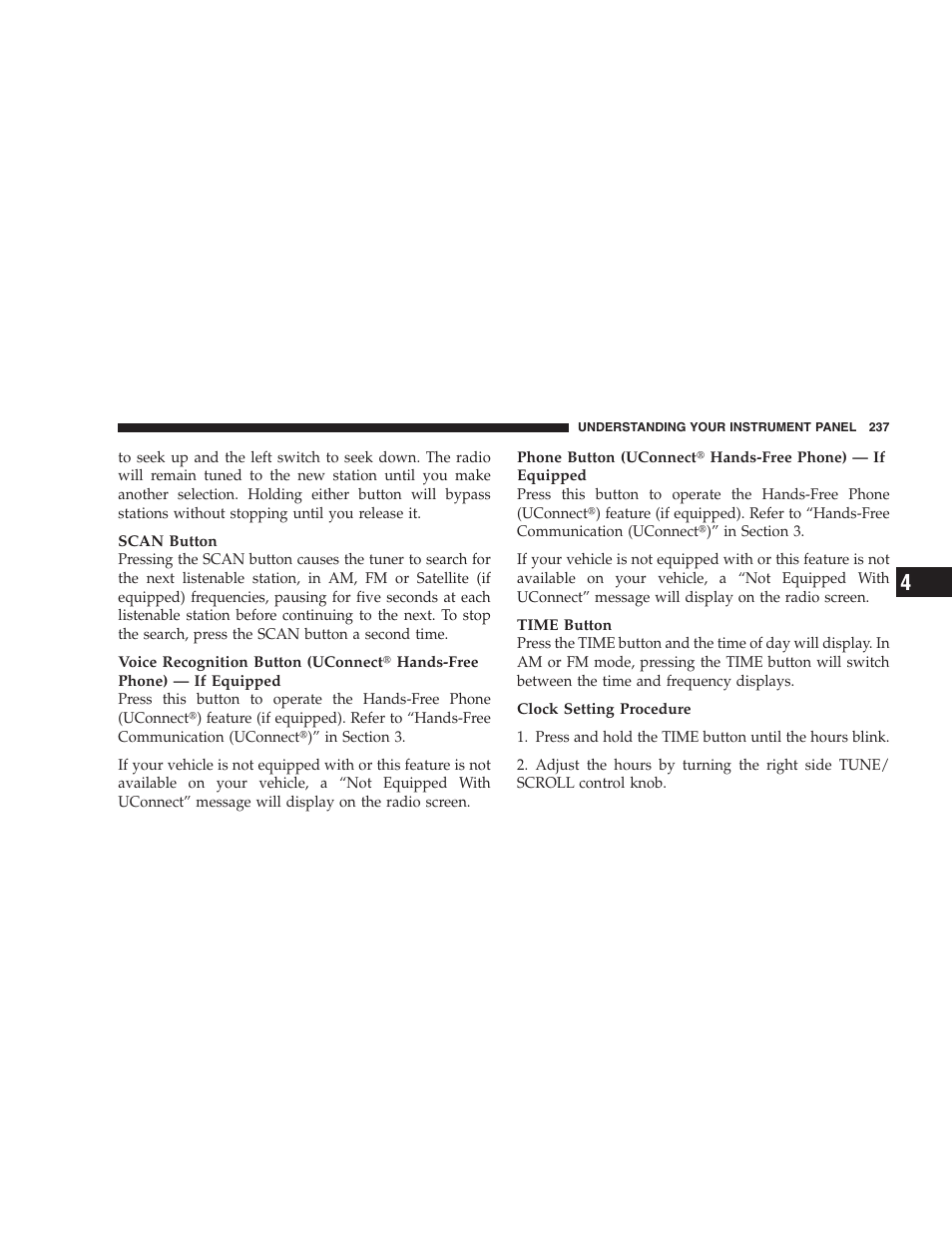 Chrysler 2009 300 SRT User Manual | Page 239 / 493