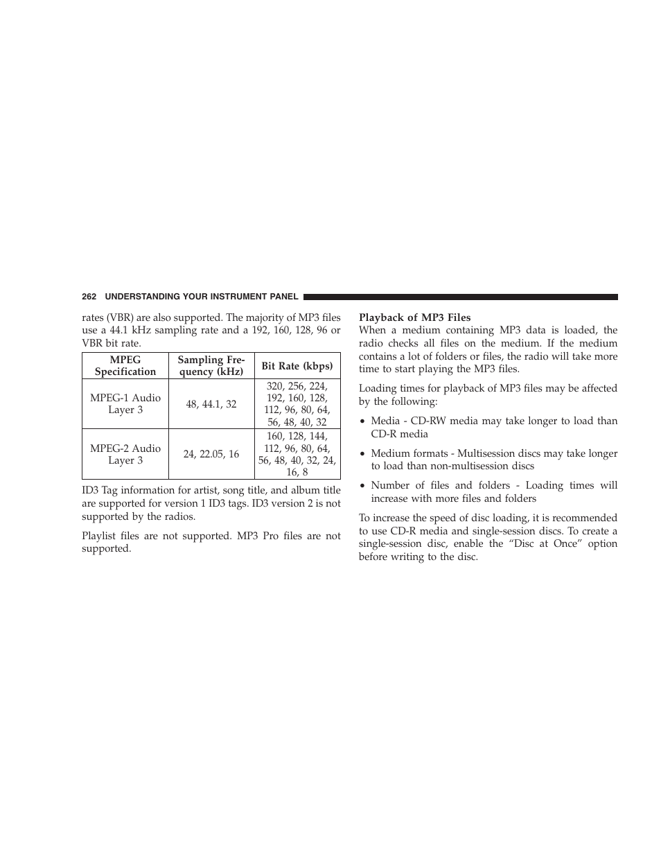 Chrysler 2009 300 SRT User Manual | Page 264 / 493