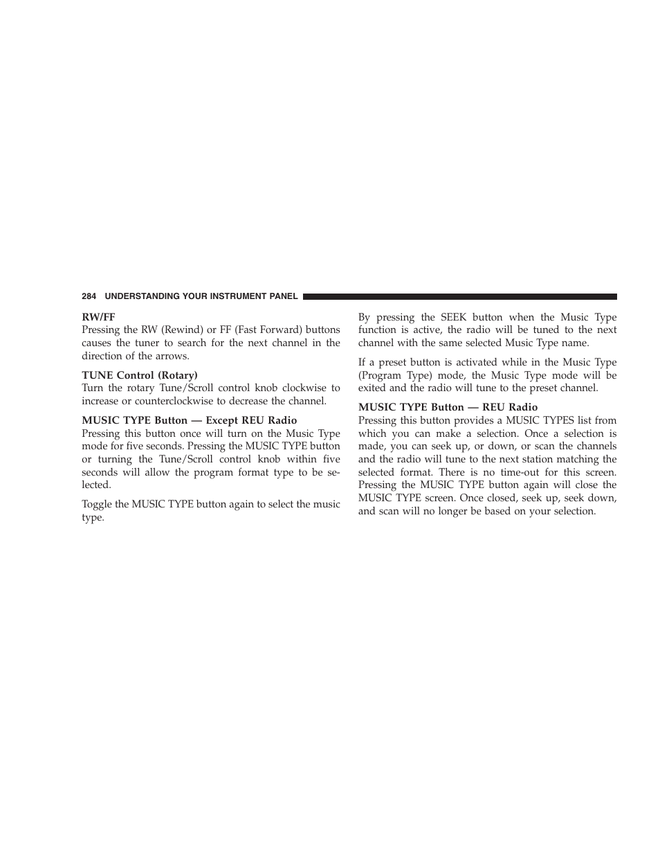 Chrysler 2009 300 SRT User Manual | Page 286 / 493