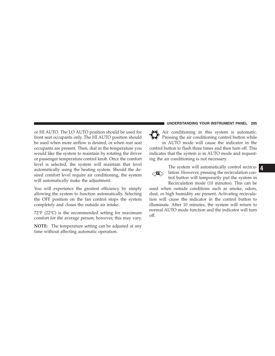 Chrysler 2009 300 SRT User Manual | Page 297 / 493
