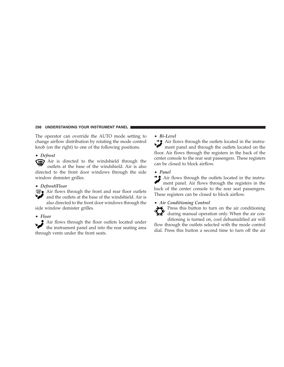 Chrysler 2009 300 SRT User Manual | Page 300 / 493
