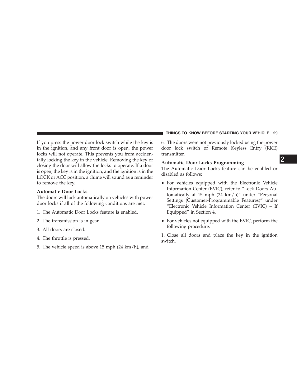 Chrysler 2009 300 SRT User Manual | Page 31 / 493