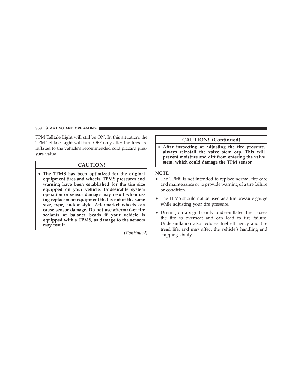 Chrysler 2009 300 SRT User Manual | Page 360 / 493