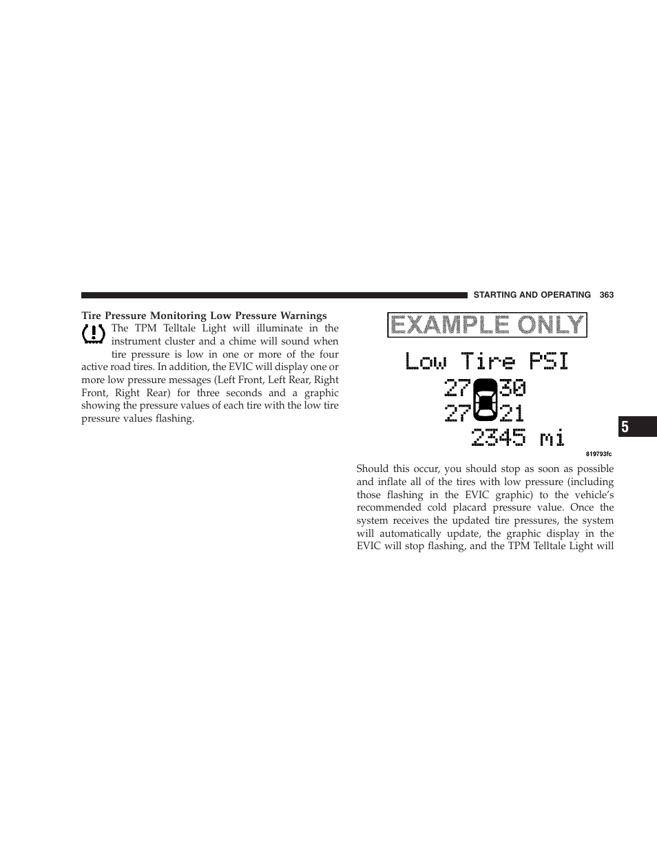 Chrysler 2009 300 SRT User Manual | Page 365 / 493