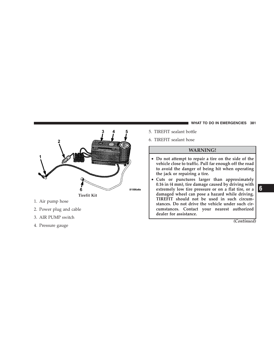 Chrysler 2009 300 SRT User Manual | Page 383 / 493