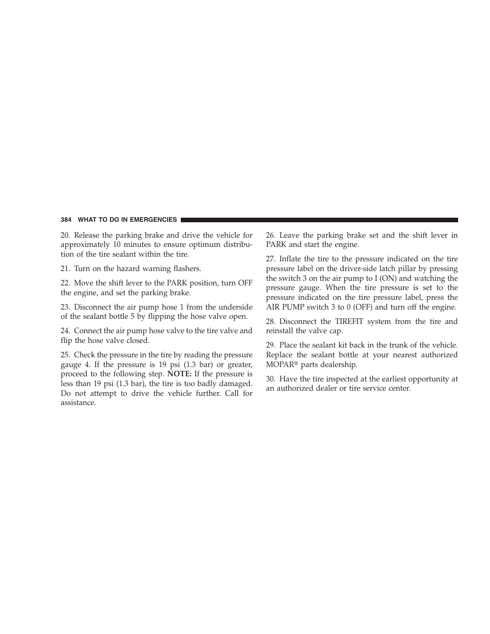 Chrysler 2009 300 SRT User Manual | Page 386 / 493