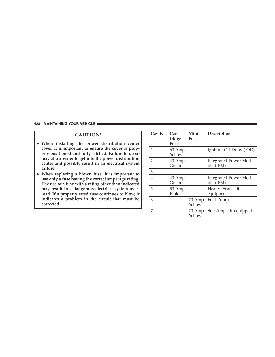 Chrysler 2009 300 SRT User Manual | Page 430 / 493