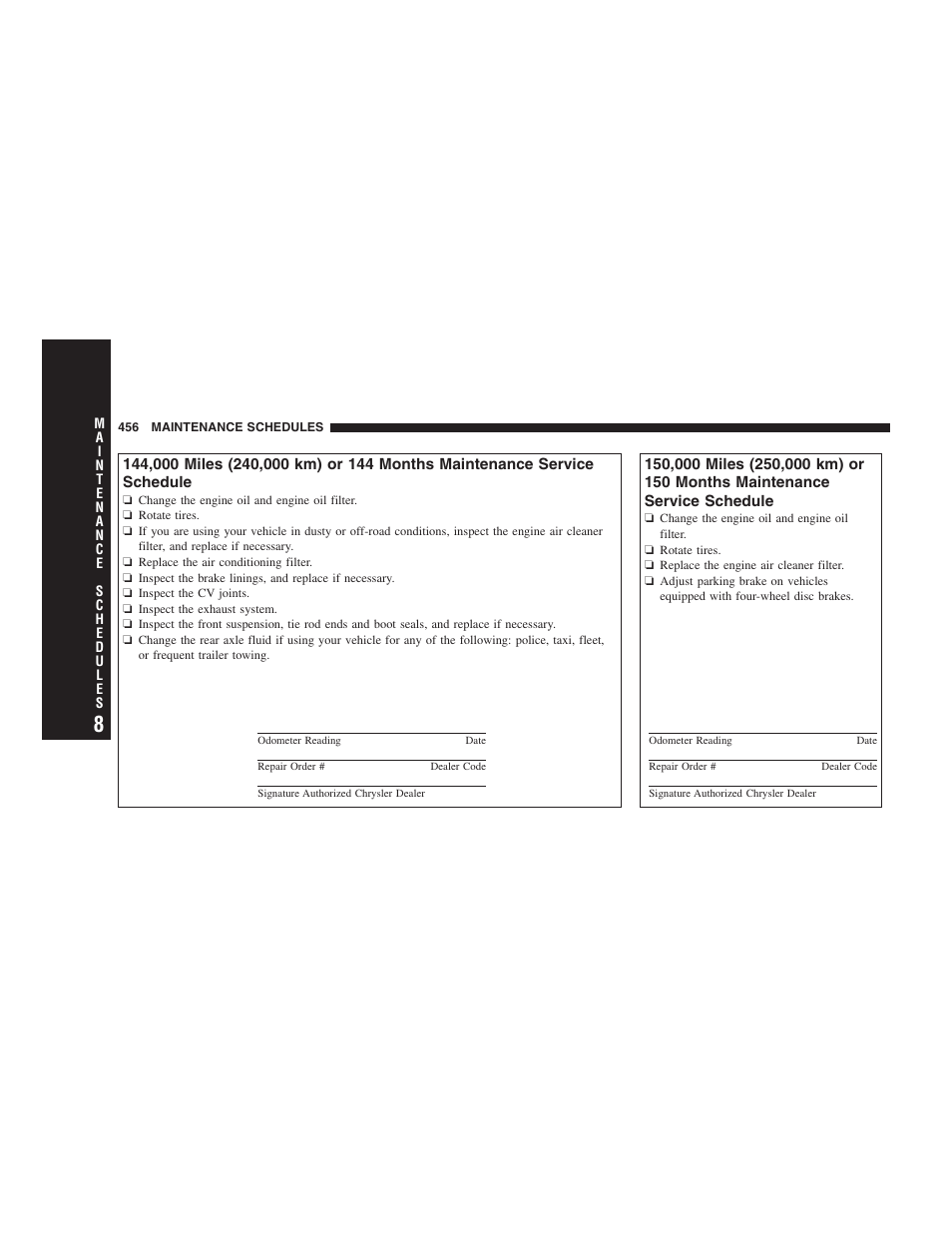 Chrysler 2009 300 SRT User Manual | Page 458 / 493
