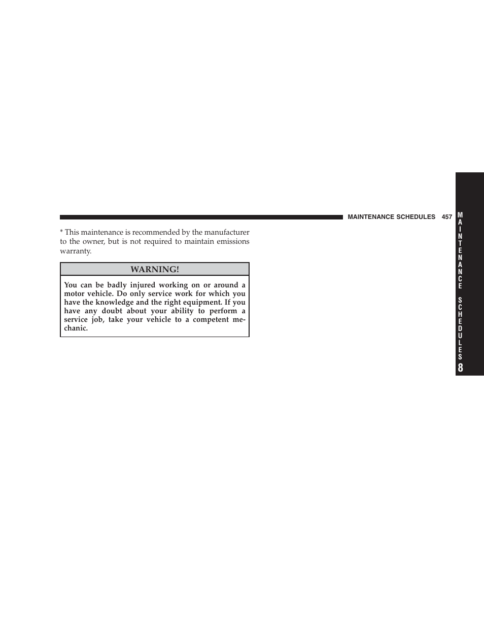 Chrysler 2009 300 SRT User Manual | Page 459 / 493