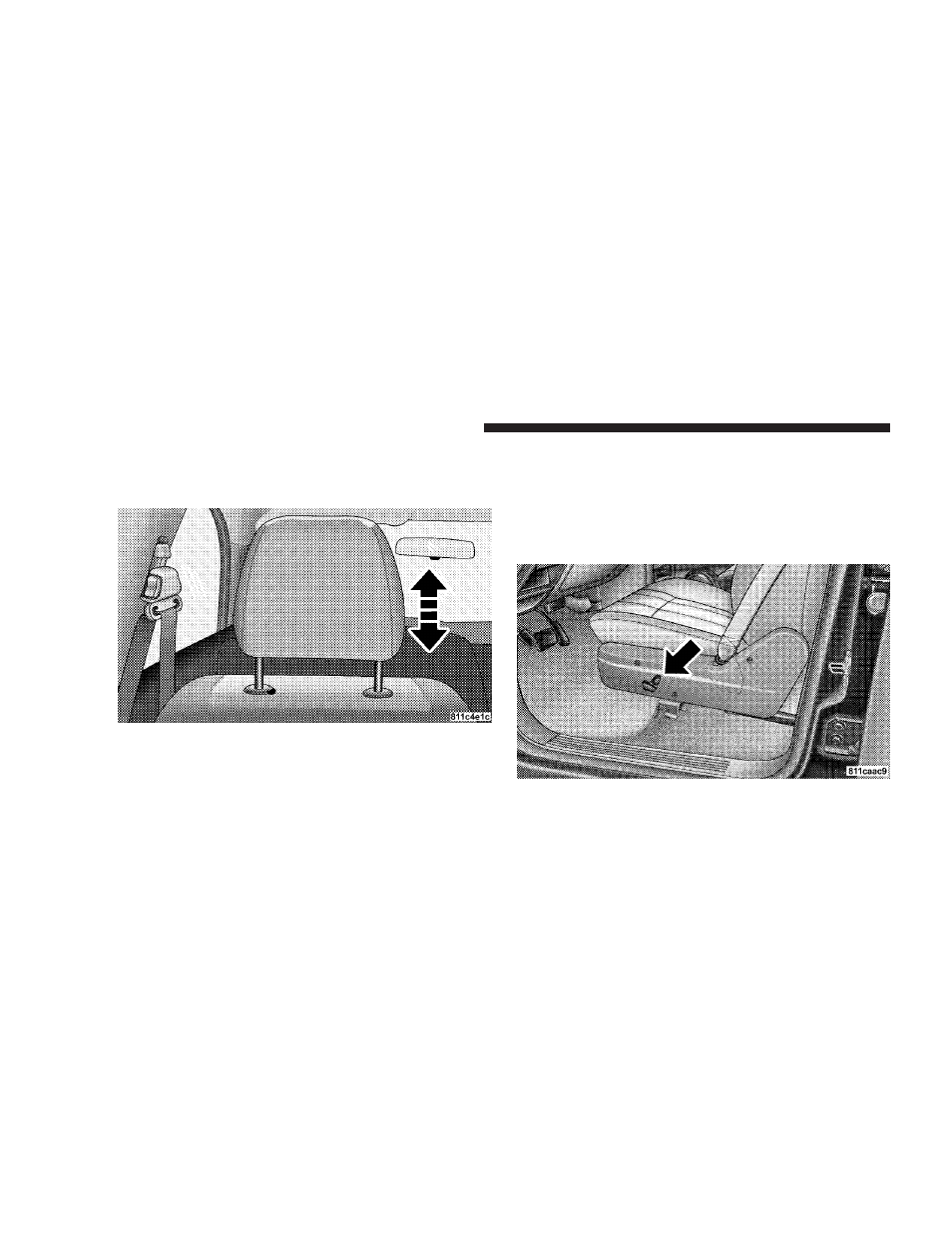Eight-way drivers power seat - if equipped, Eight-way driver’s power seat, If equipped | Chrysler 2009 Aspen - Owner Manual User Manual | Page 124 / 481
