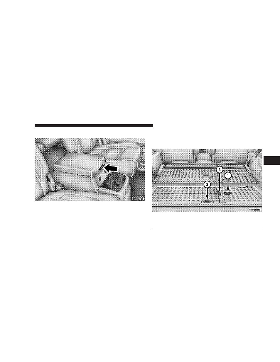 Cargo area features - if equipped, Cargo area features — if equipped | Chrysler 2009 Aspen - Owner Manual User Manual | Page 195 / 481