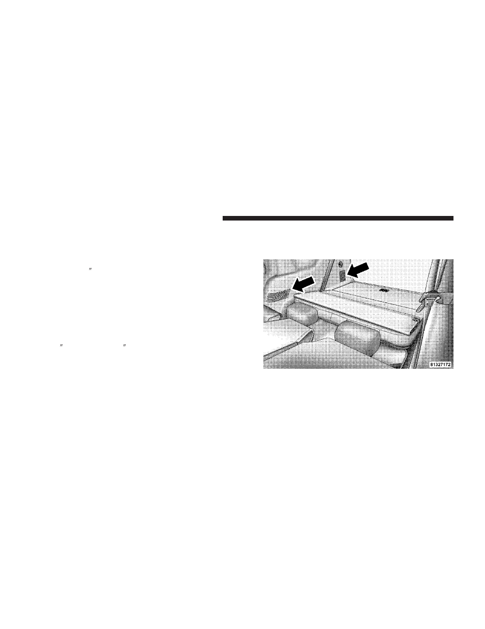Rear rotary temperature control | Chrysler 2009 Aspen - Owner Manual User Manual | Page 268 / 481