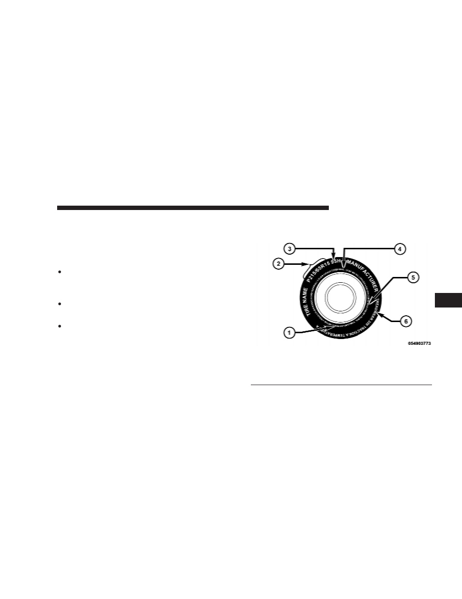 Tire safety information, Tire markings | Chrysler 2009 Aspen - Owner Manual User Manual | Page 309 / 481