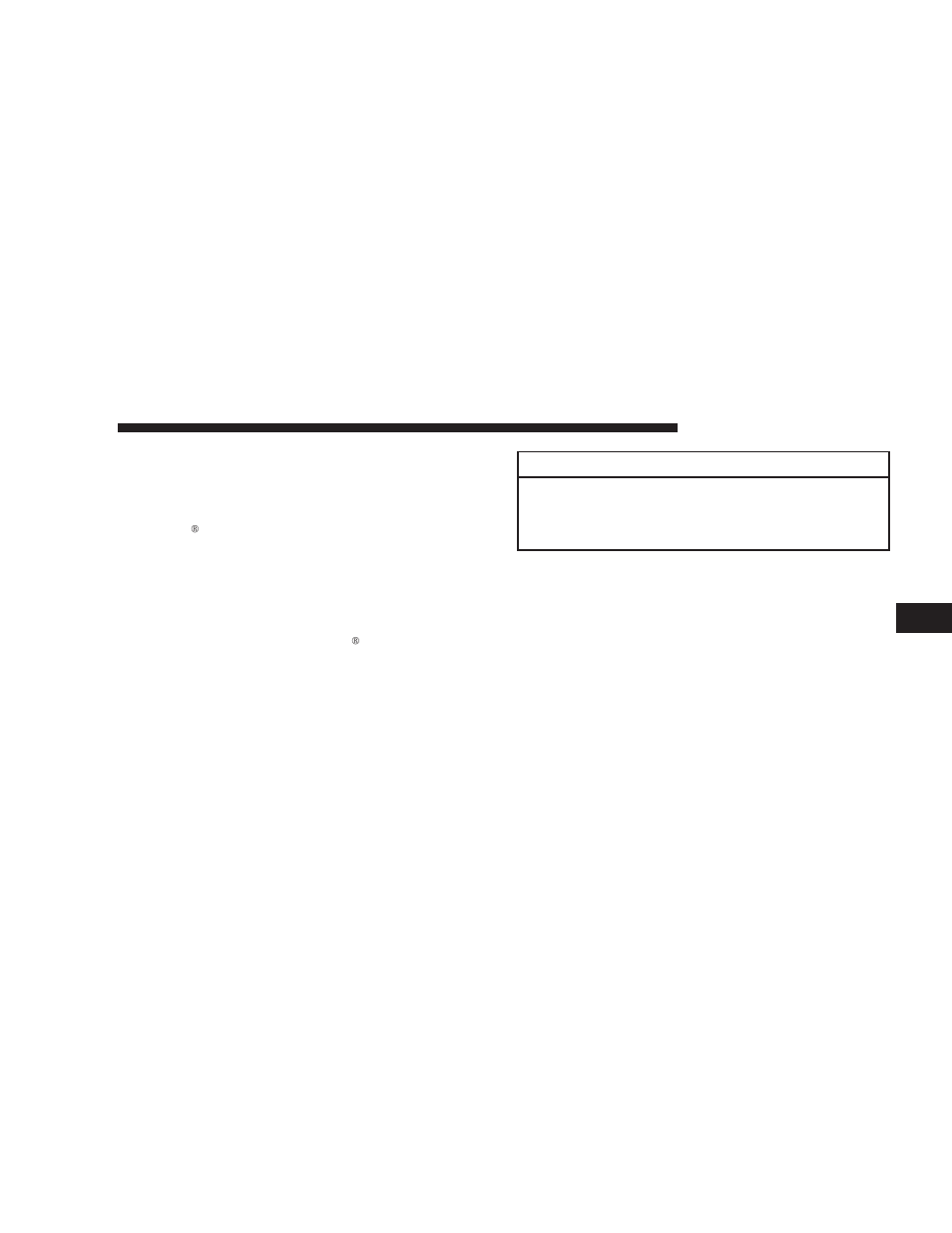 Starting, Cruising range, Replacement parts | Selection of engine oil for flexible fuel, Vehicles (e-85) and gasoline vehicles | Chrysler 2009 Aspen - Owner Manual User Manual | Page 345 / 481
