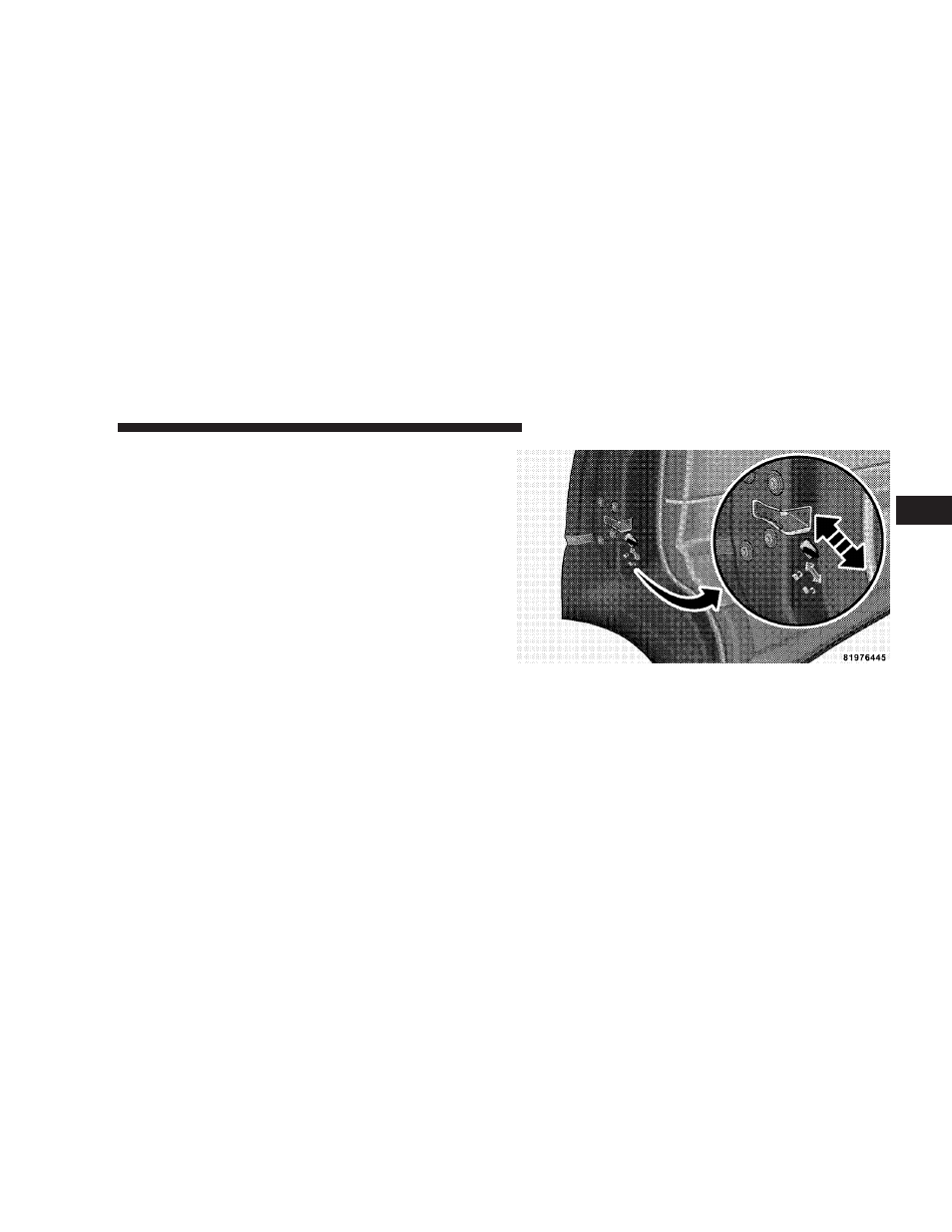 Child protection door lock | Chrysler 2009 Aspen - Owner Manual User Manual | Page 35 / 481