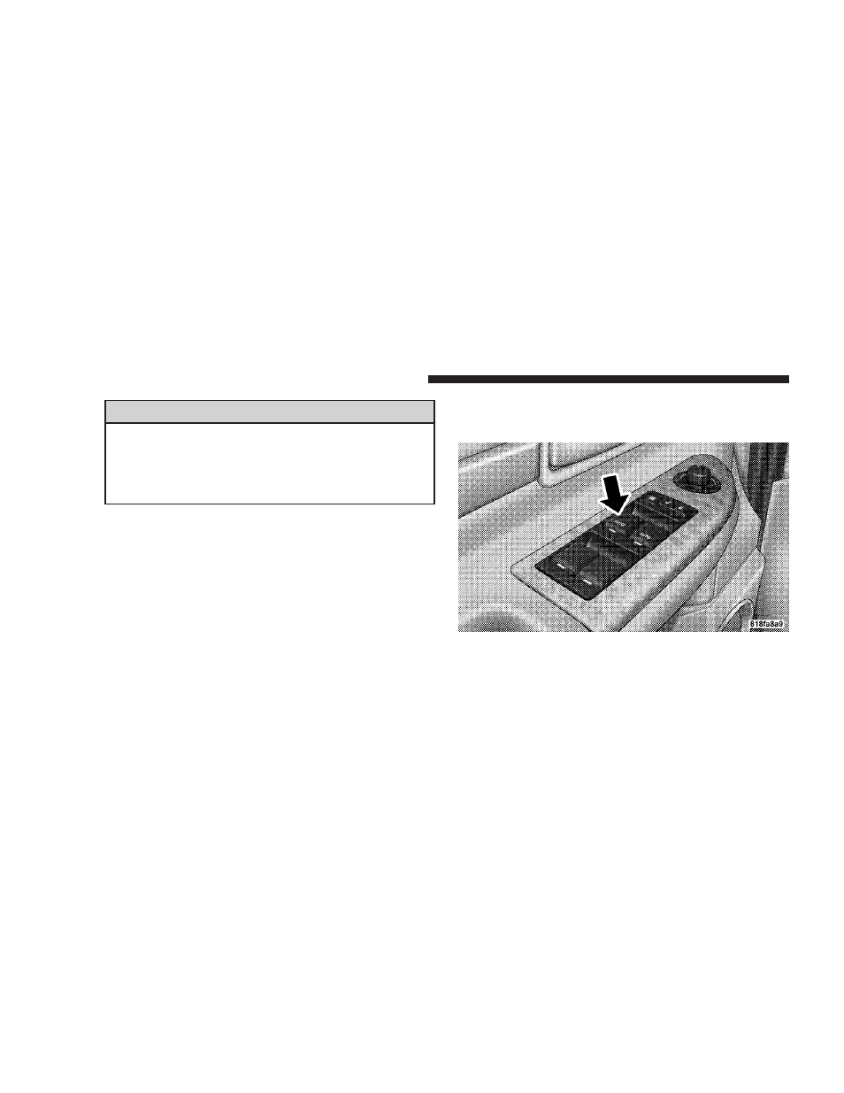 Windows, Power windows | Chrysler 2009 Aspen - Owner Manual User Manual | Page 36 / 481