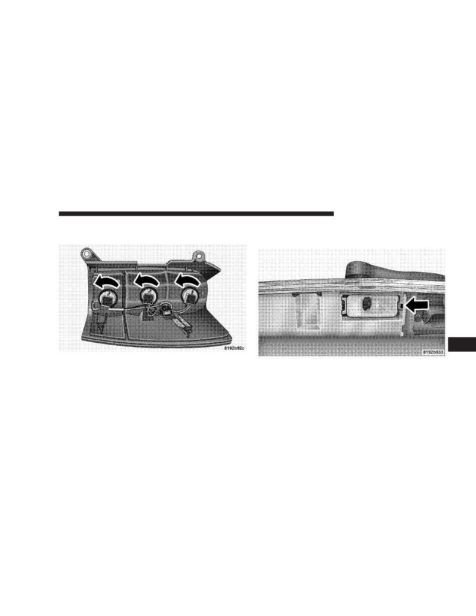 License lights | Chrysler 2009 Aspen - Owner Manual User Manual | Page 429 / 481