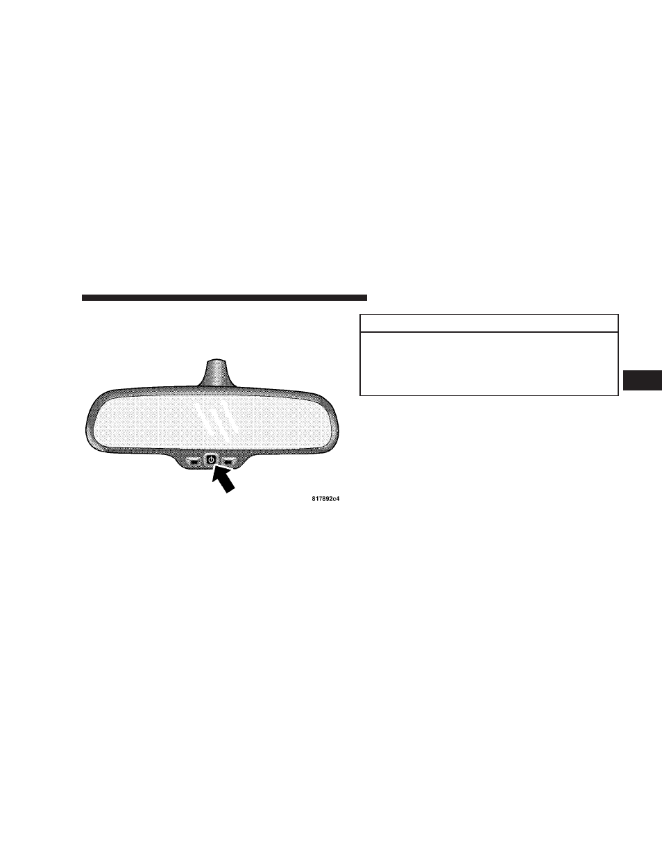 Outside mirrors, Outside folding mirrors - if equipped, Power mirrors | Outside folding mirrors — if equipped | Chrysler 2009 Aspen - Owner Manual User Manual | Page 87 / 481
