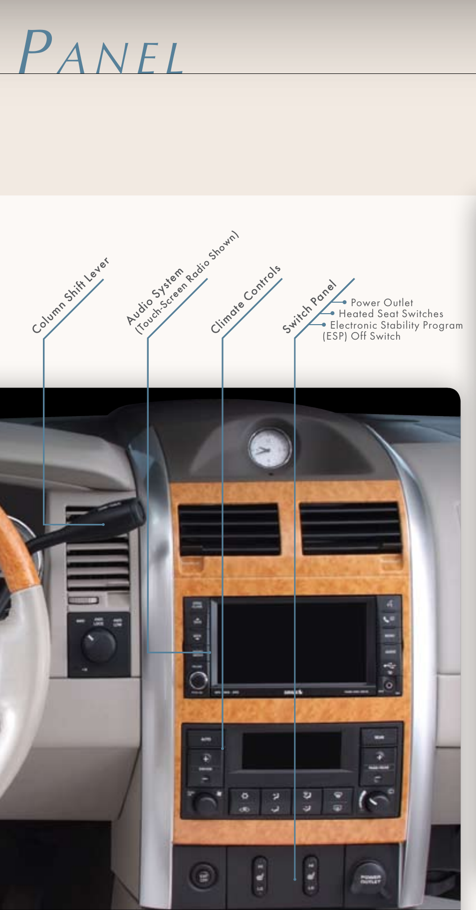 A n e l | Chrysler 2009 Aspen - Quick Reference Guide User Manual | Page 3 / 12