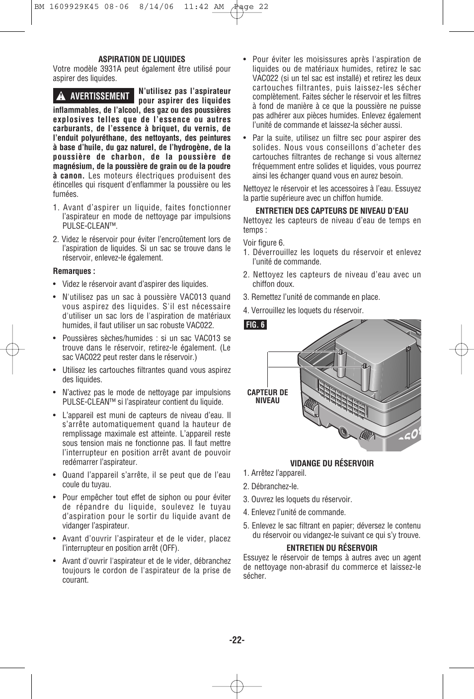 Bosch 3931A User Manual | Page 22 / 40