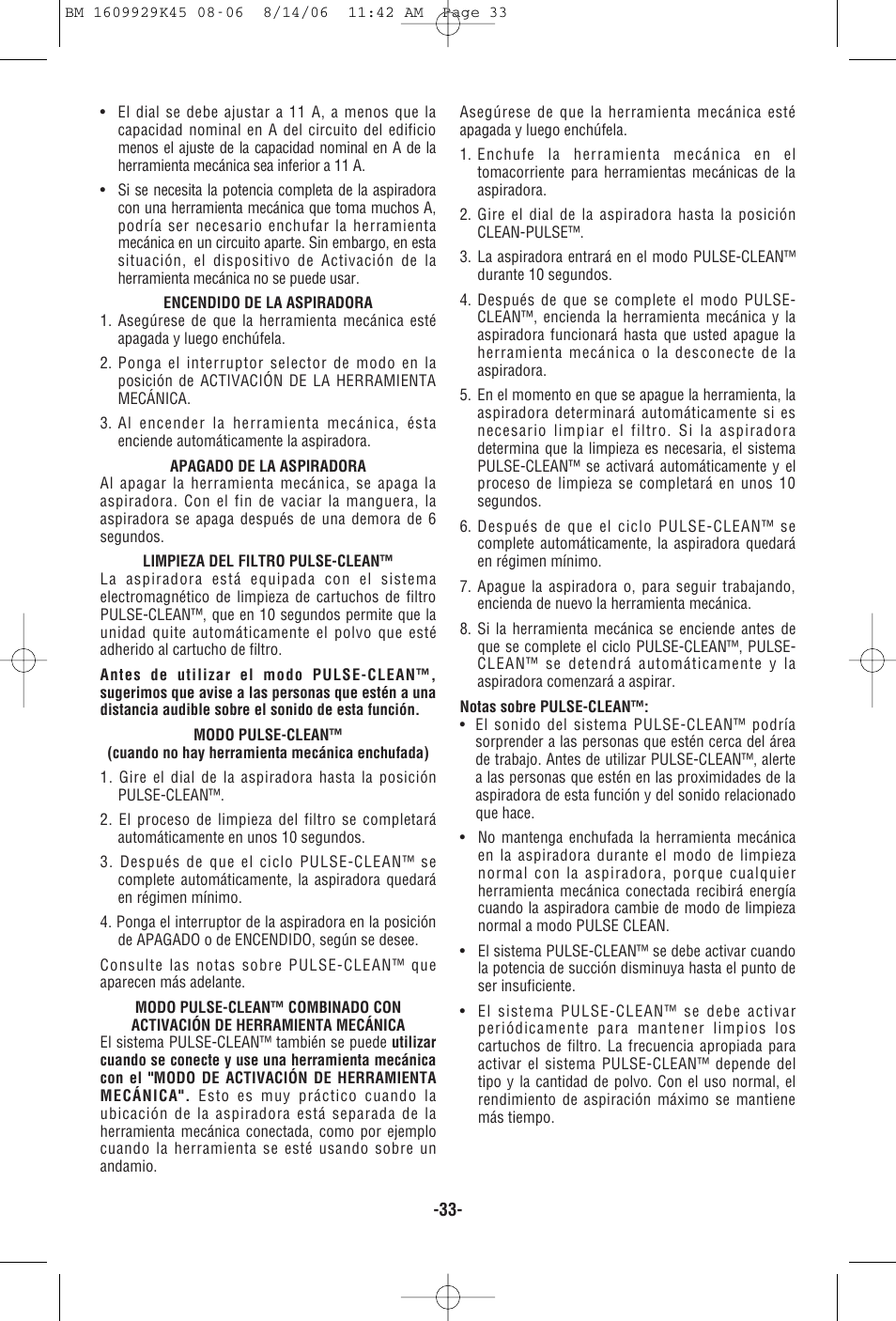 Bosch 3931A User Manual | Page 33 / 40