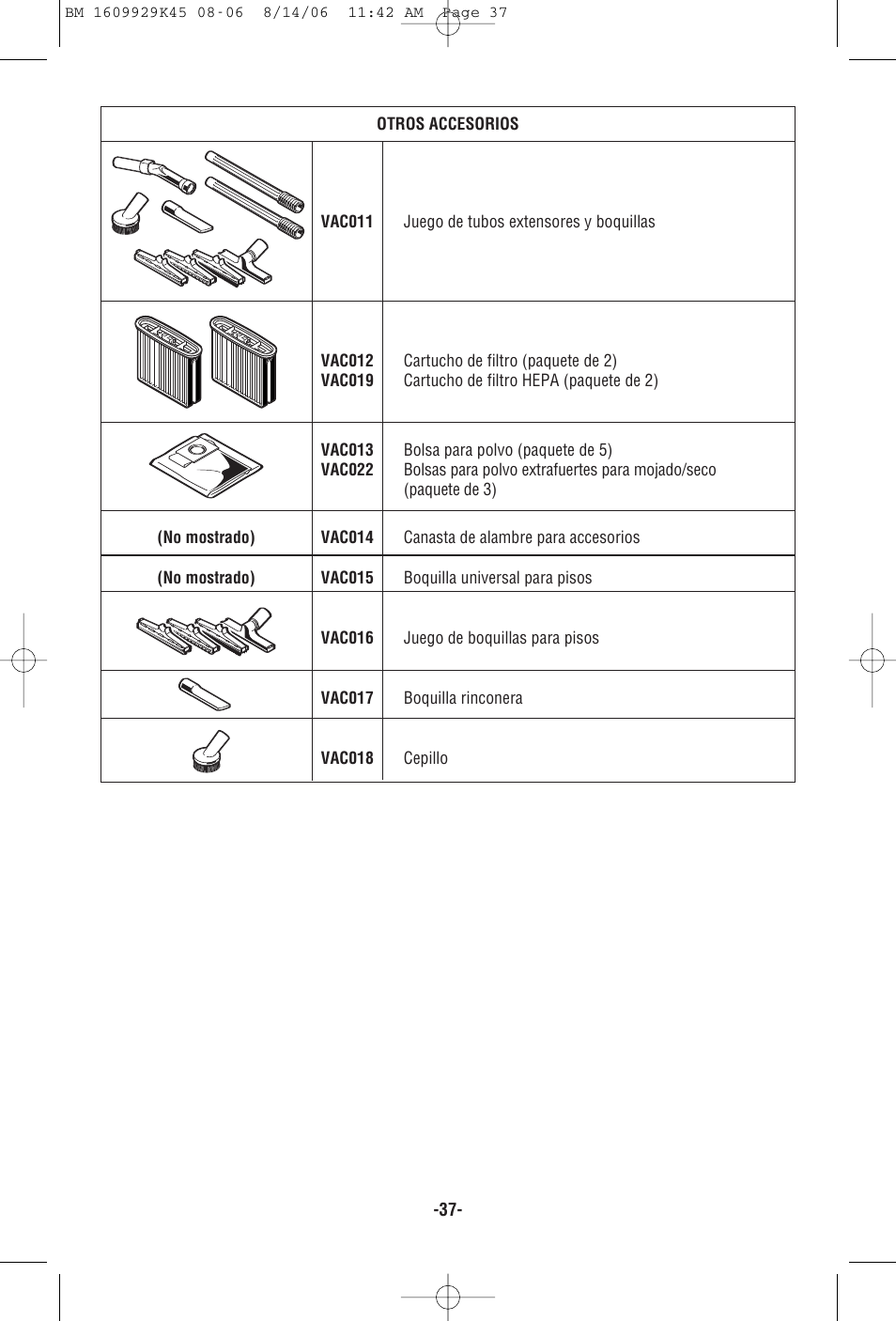 Bosch 3931A User Manual | Page 37 / 40