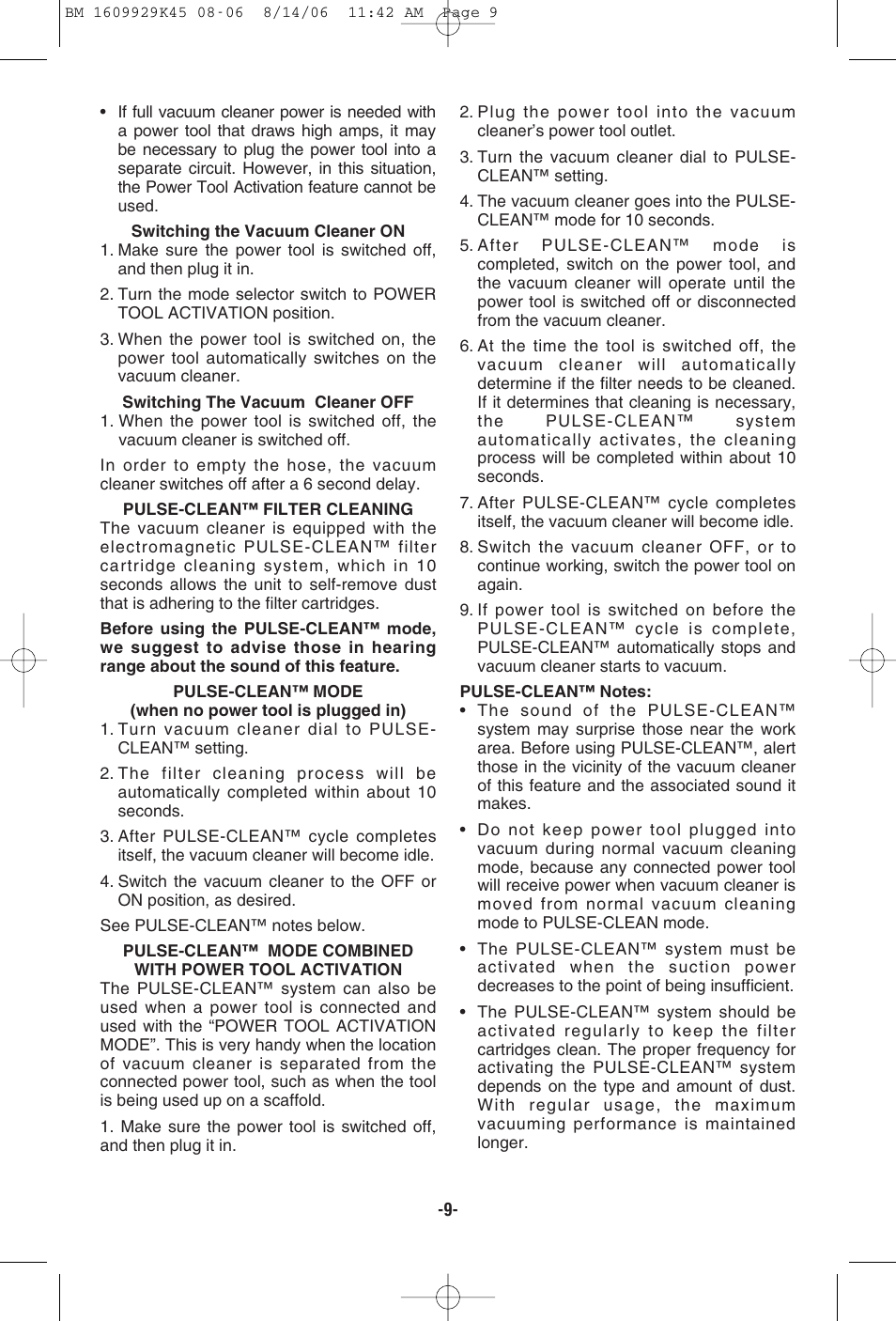 Bosch 3931A User Manual | Page 9 / 40
