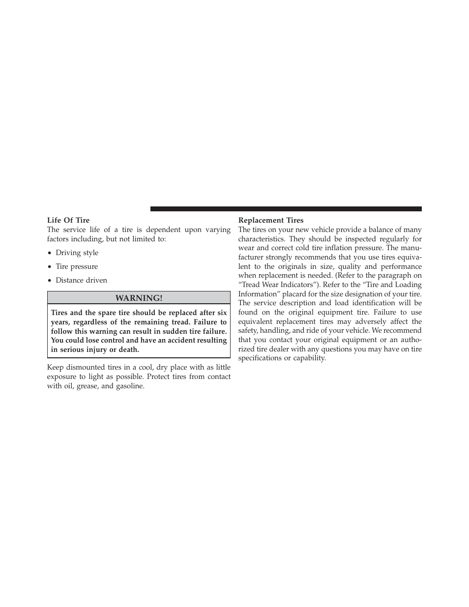 Chrysler 2009 PT Cruiser - Owner Manual User Manual | Page 264 / 410