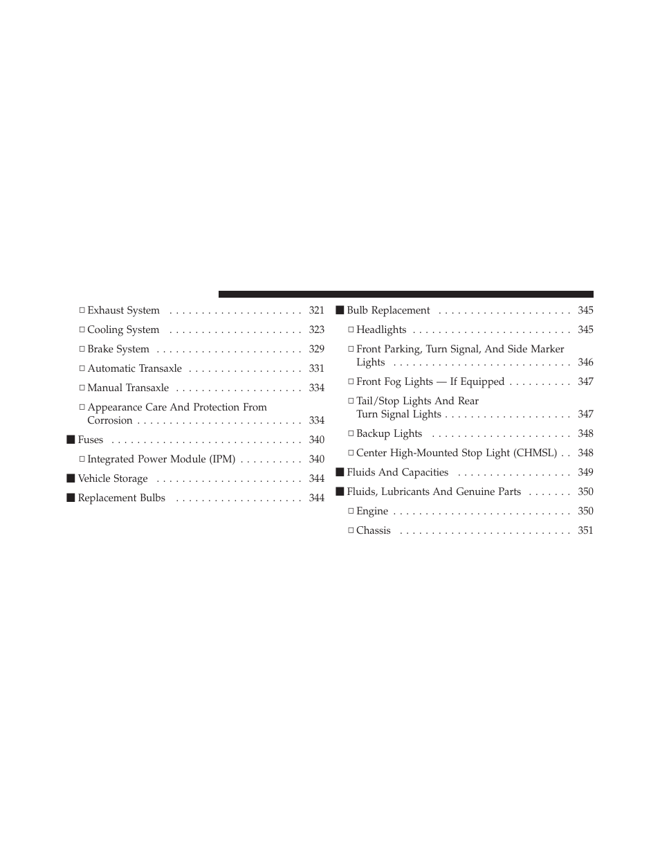 Chrysler 2009 PT Cruiser - Owner Manual User Manual | Page 308 / 410
