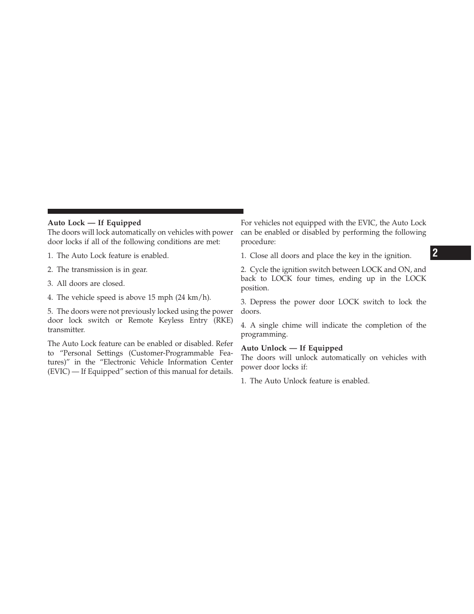 Chrysler 2009 PT Cruiser - Owner Manual User Manual | Page 31 / 410
