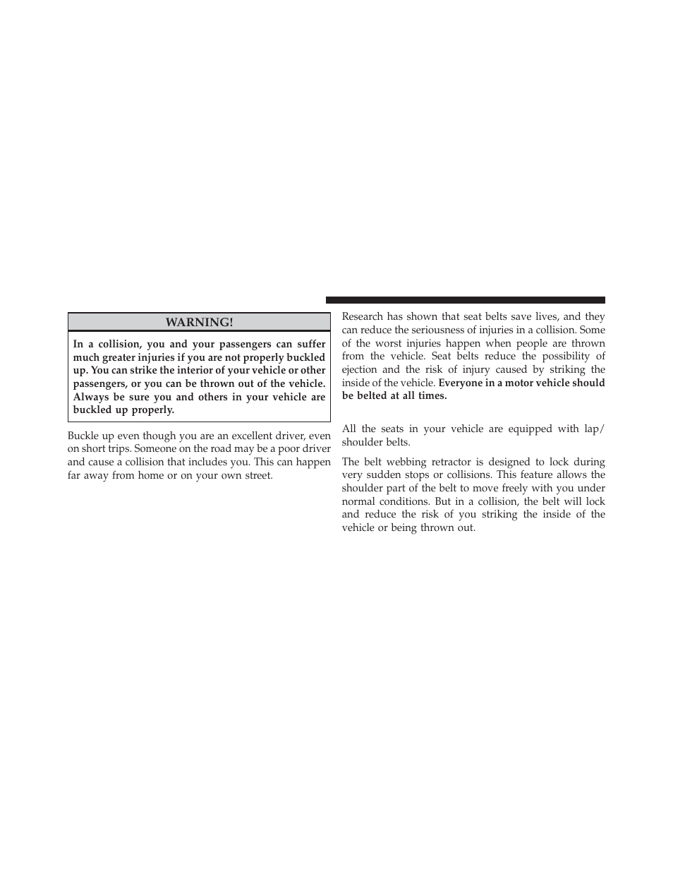 Lap/shoulder belts | Chrysler 2009 PT Cruiser - Owner Manual User Manual | Page 38 / 410