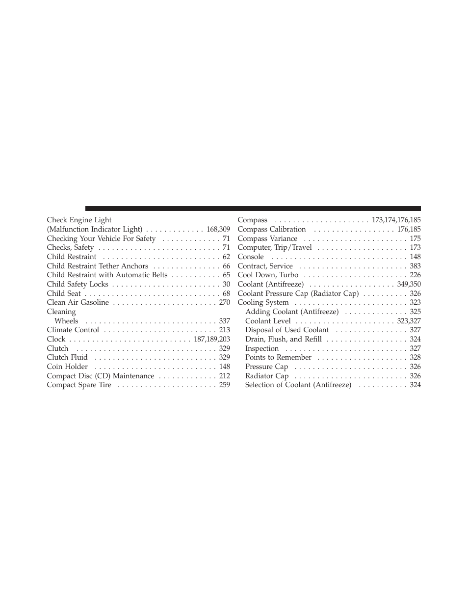 Chrysler 2009 PT Cruiser - Owner Manual User Manual | Page 394 / 410
