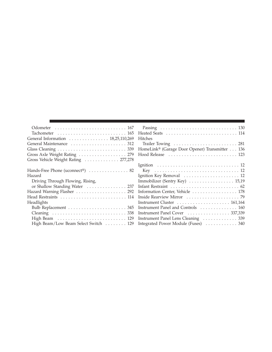 Chrysler 2009 PT Cruiser - Owner Manual User Manual | Page 398 / 410