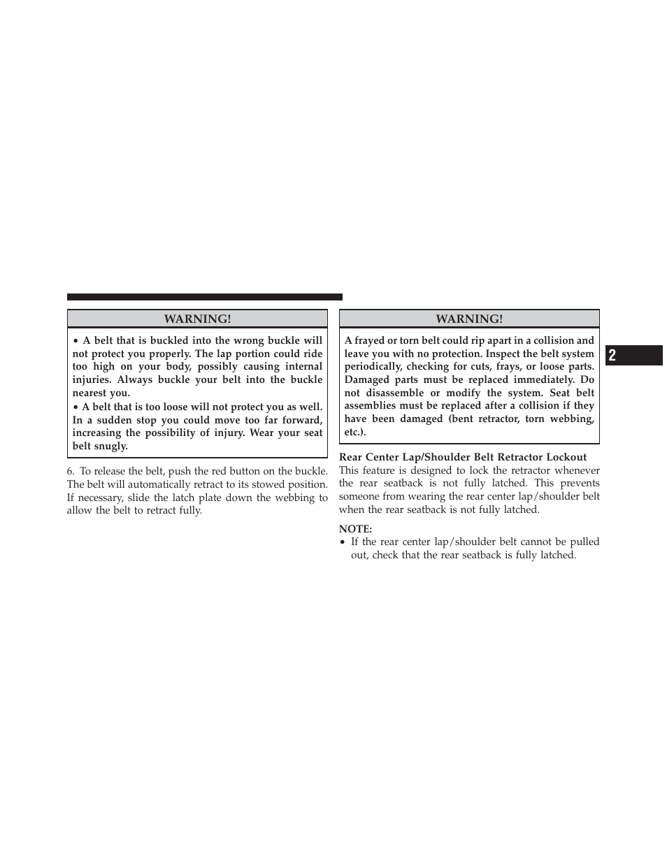 Chrysler 2009 PT Cruiser - Owner Manual User Manual | Page 43 / 410