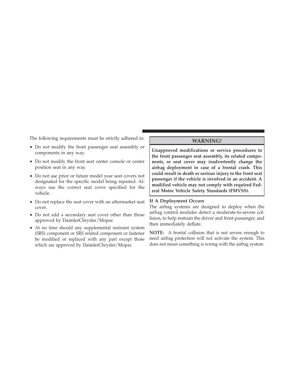 Chrysler 2009 PT Cruiser - Owner Manual User Manual | Page 58 / 410