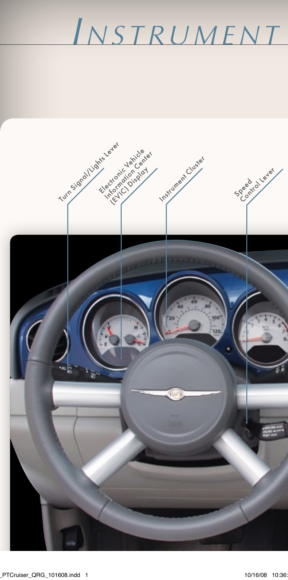 A n e l | Chrysler 2009 PT Cruiser - Quick Reference Guide User Manual | Page 2 / 12