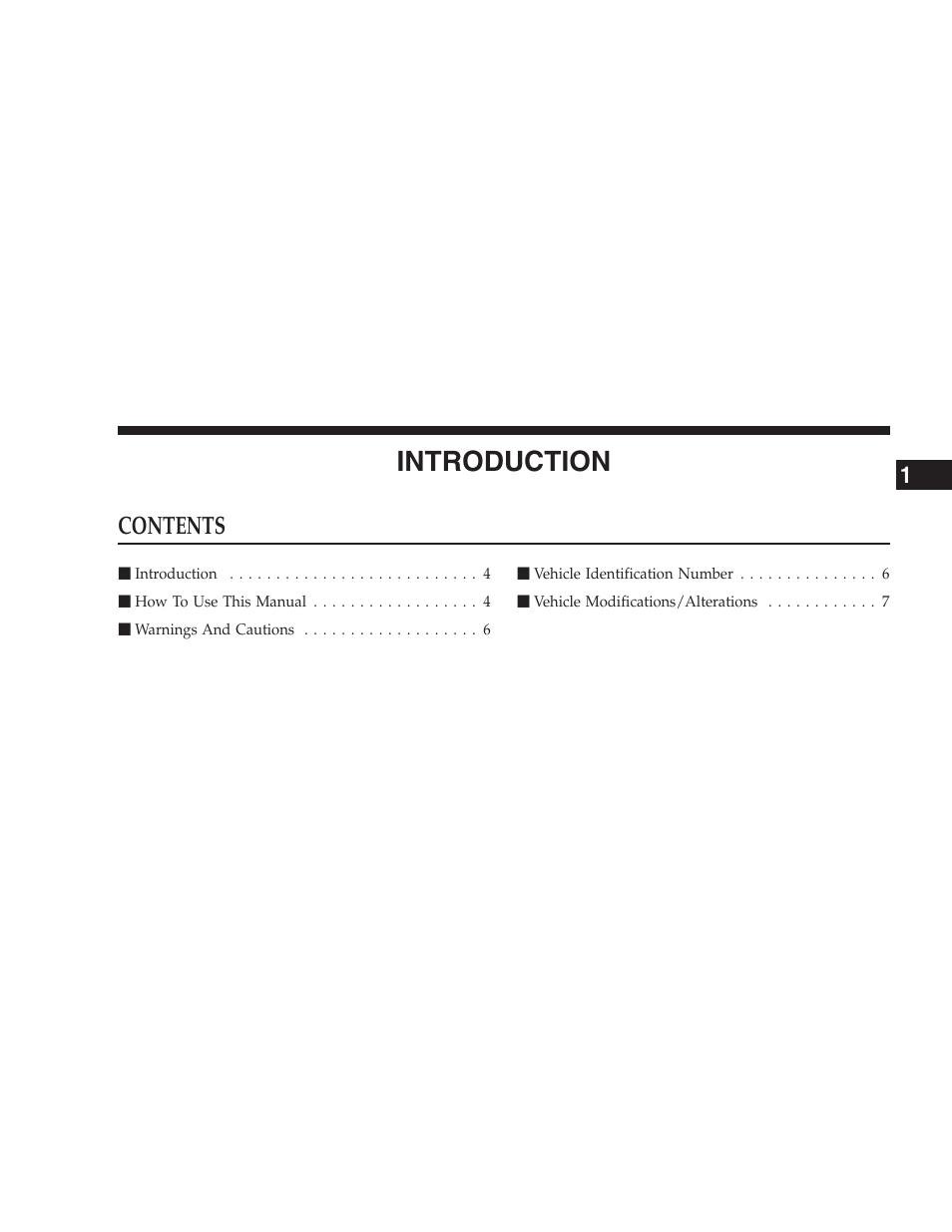 Chrysler 2009 Sebring Sedan - Owner Manual User Manual | Page 5 / 474