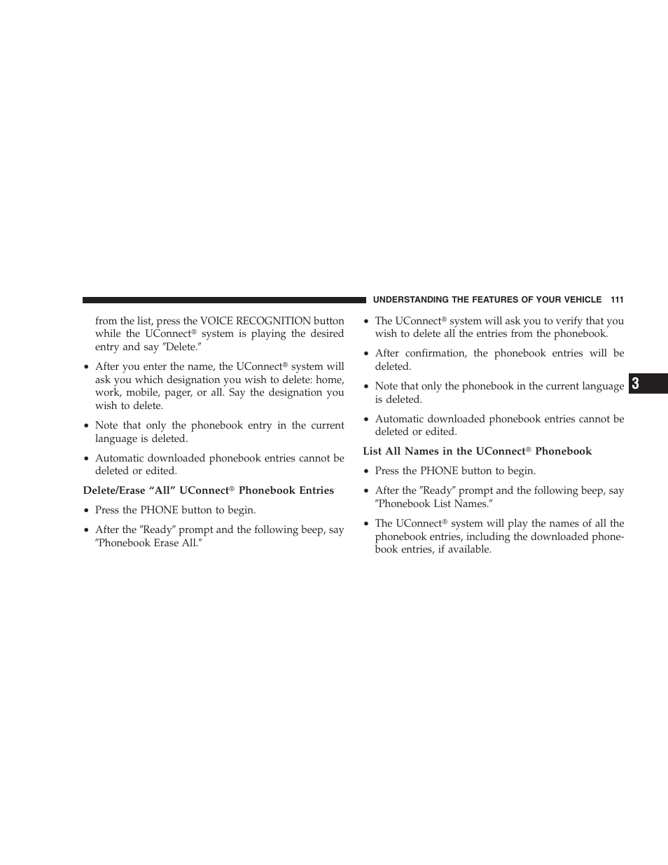 Chrysler 2009 Sebring Convertible - Owner Manual User Manual | Page 113 / 475