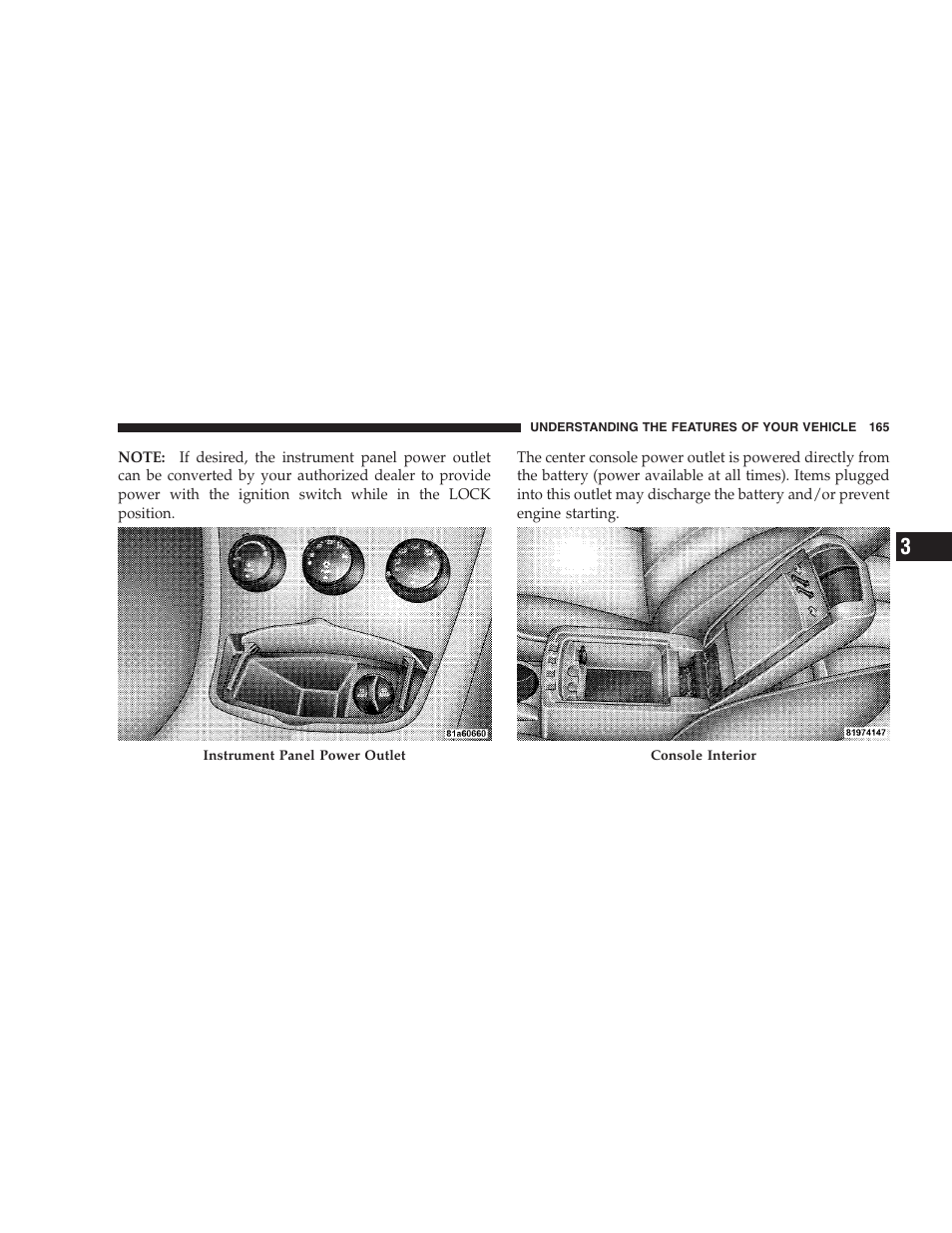 Chrysler 2009 Sebring Convertible - Owner Manual User Manual | Page 167 / 475