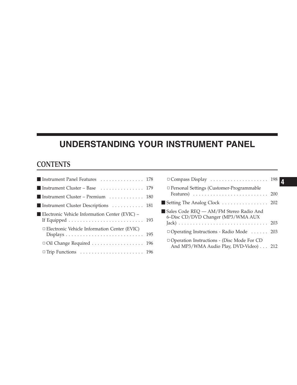 Chrysler 2009 Sebring Convertible - Owner Manual User Manual | Page 177 / 475