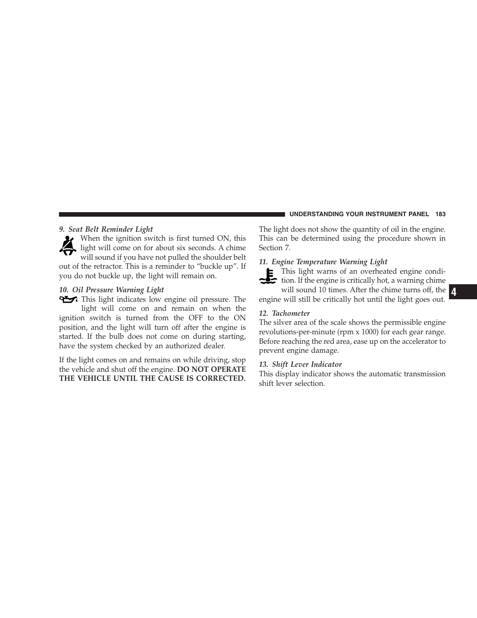 Chrysler 2009 Sebring Convertible - Owner Manual User Manual | Page 185 / 475