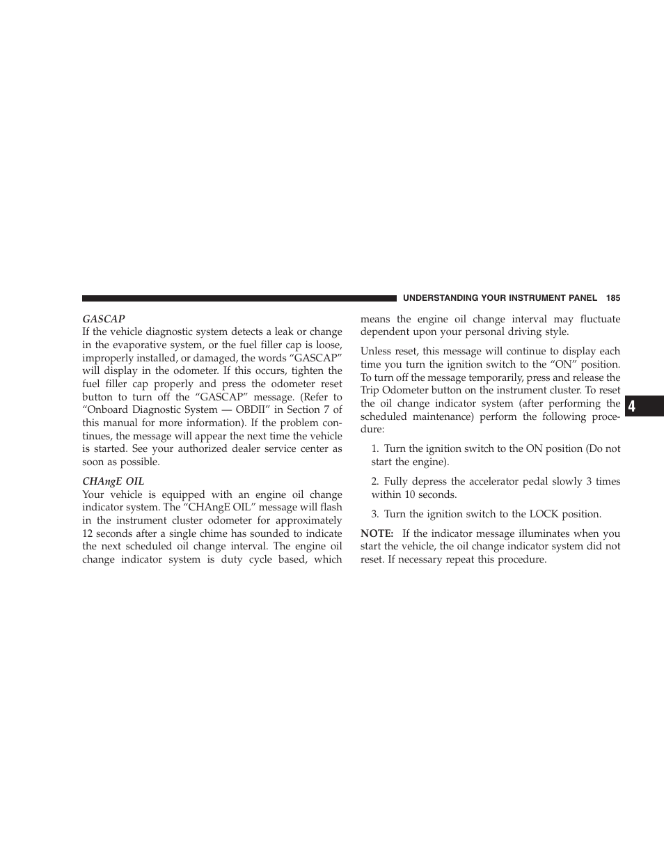 Chrysler 2009 Sebring Convertible - Owner Manual User Manual | Page 187 / 475